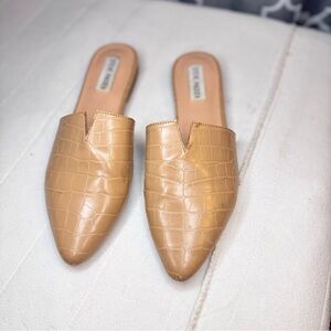 STEVEN by Steve Madden Viva Croc-Embossed Loafer